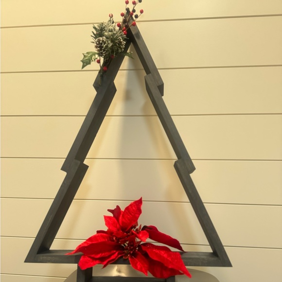 Handmade wooden porch tree ! Perfect winter decoration! - Picture 2 of 2